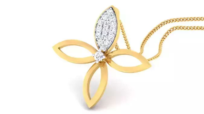 Women pendant-earrings set 3dm mgx render detail 3D print model