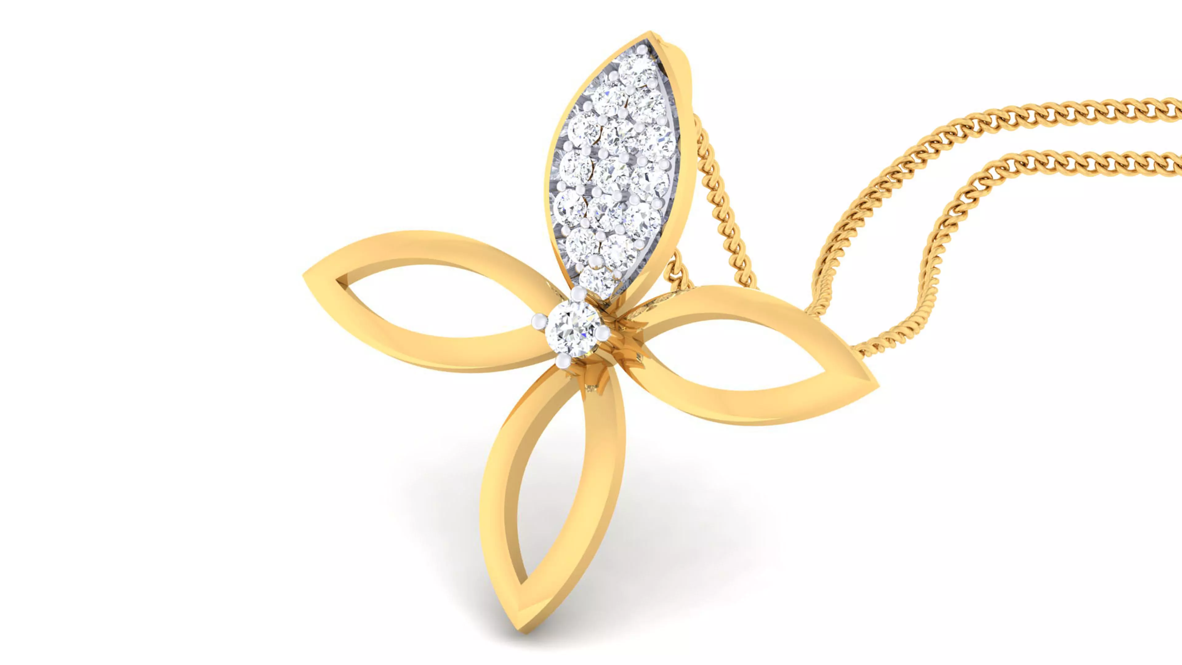 Women pendant-earrings set 3dm mgx render detail 3D print model 3D print model_0