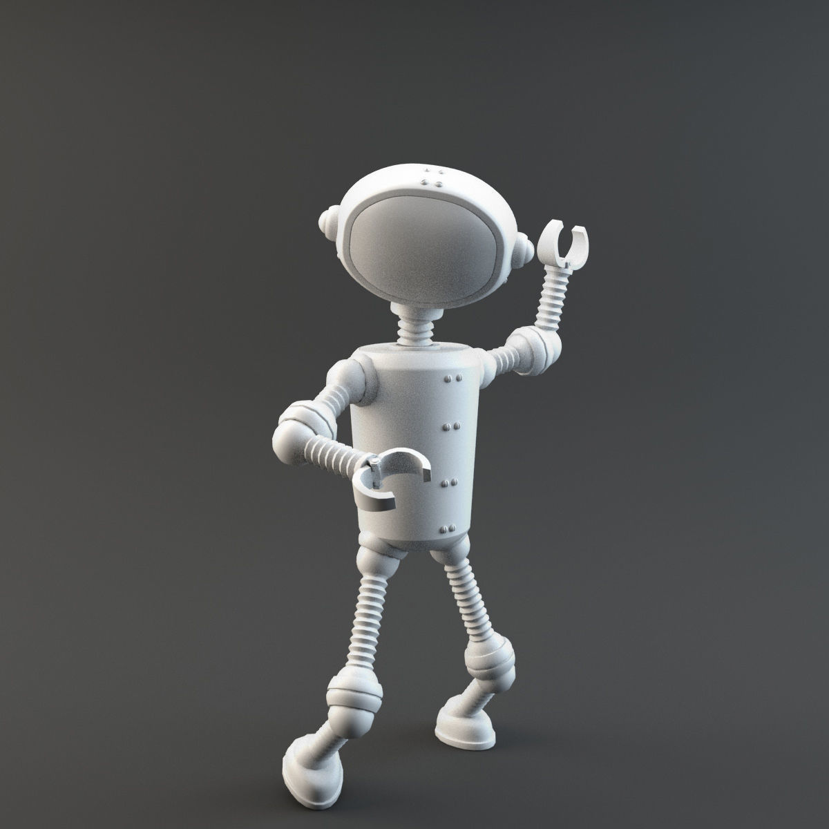 GraphBot robot 3D model_1