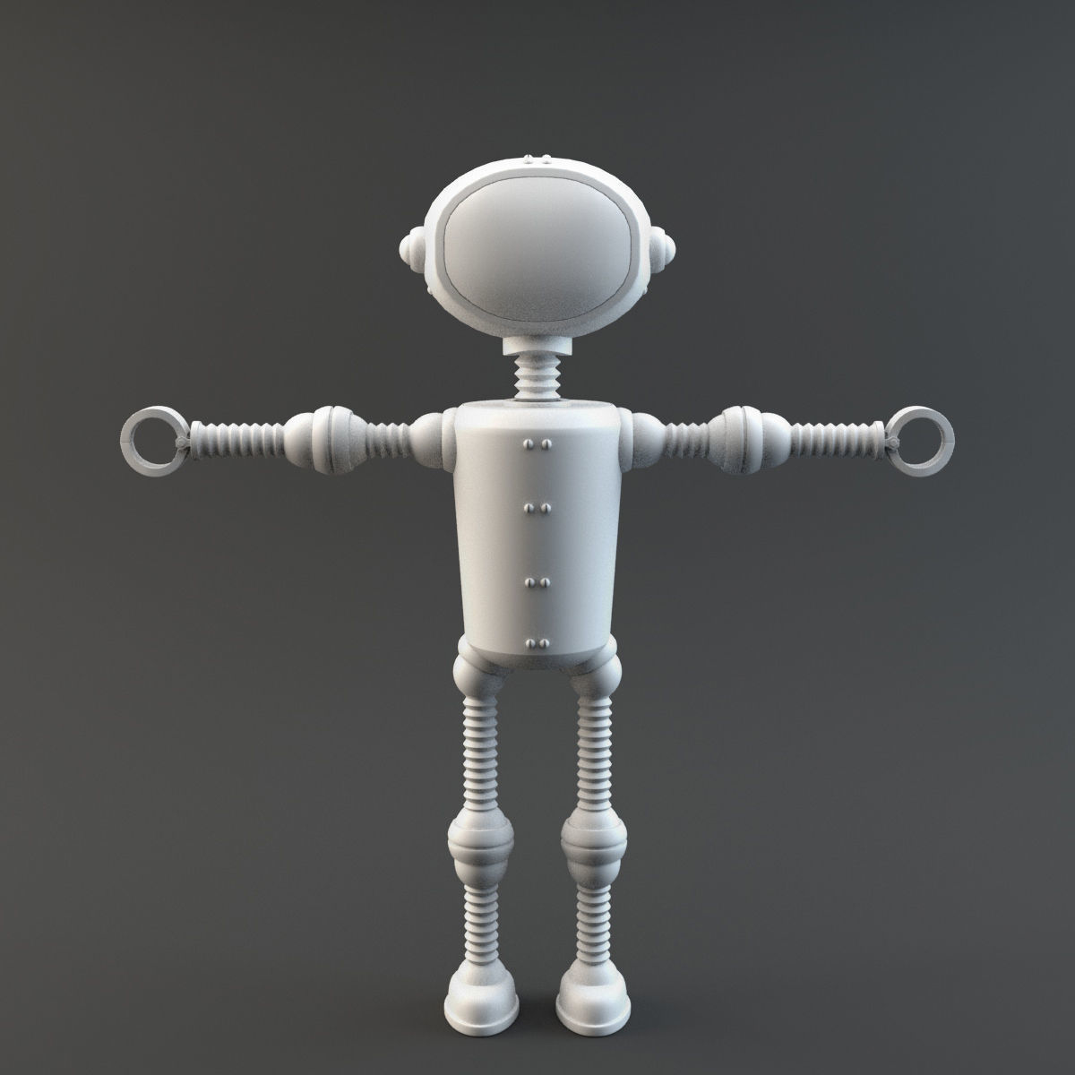 GraphBot robot 3D model_2