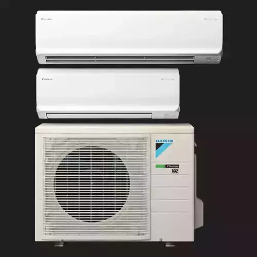 Daikin R32 FTHM air conditioner inverter 3D model