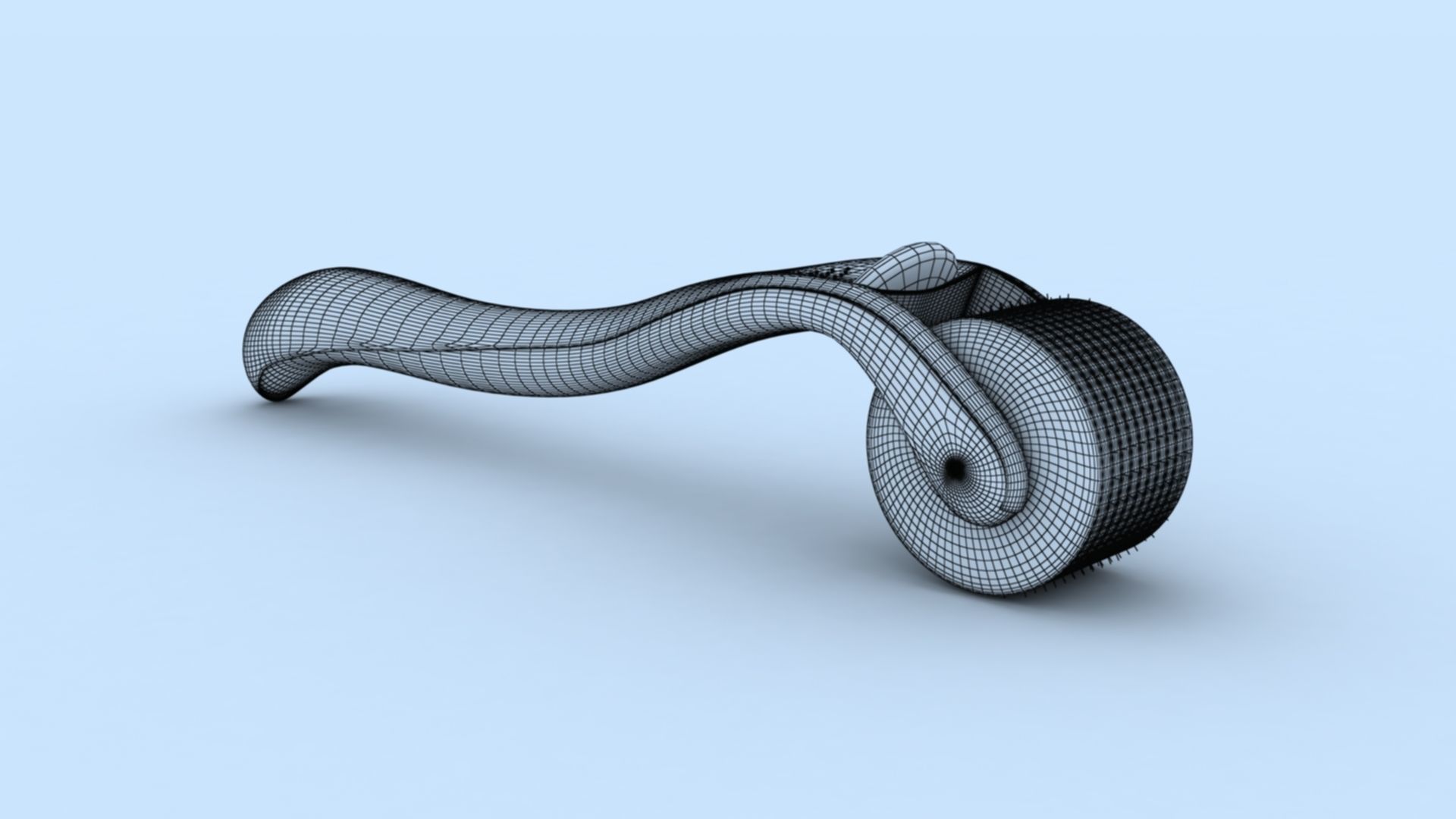 Razor 3D Model toothbrush handle 3D print model_5