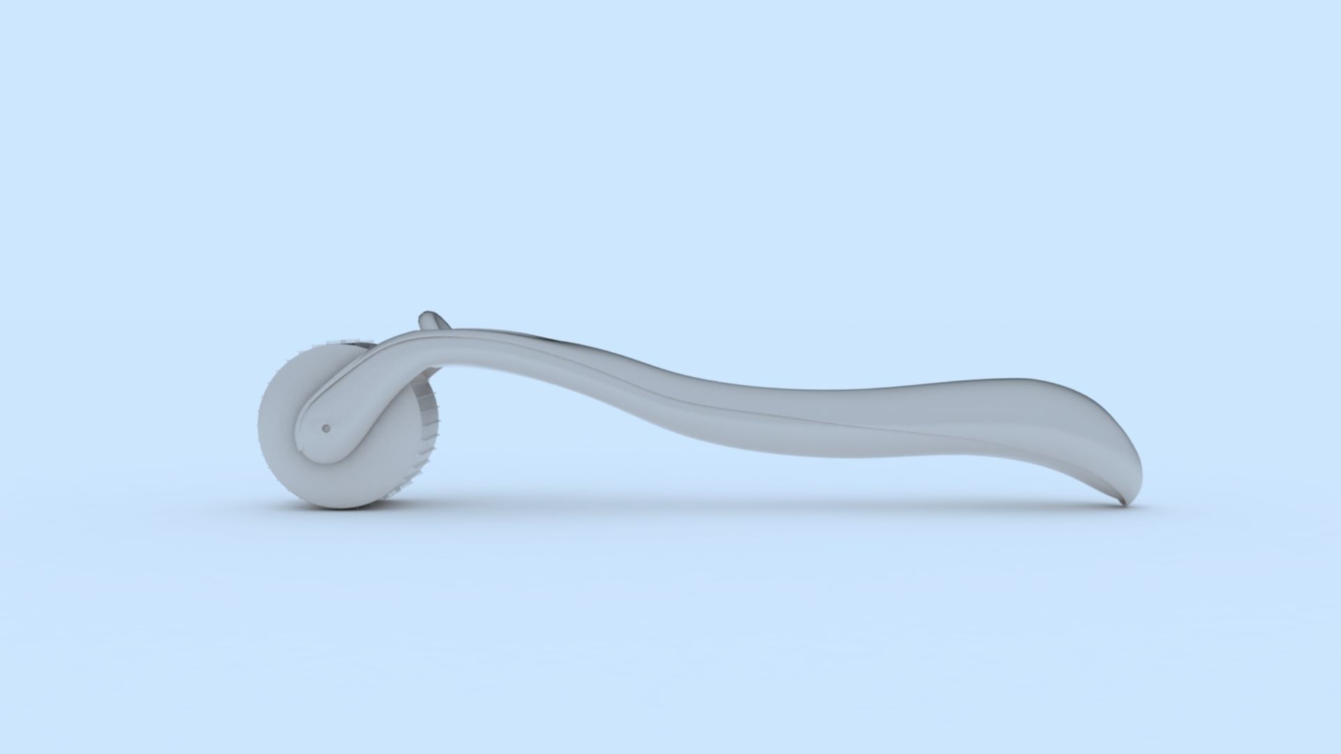 Razor 3D Model toothbrush handle 3D print model_1
