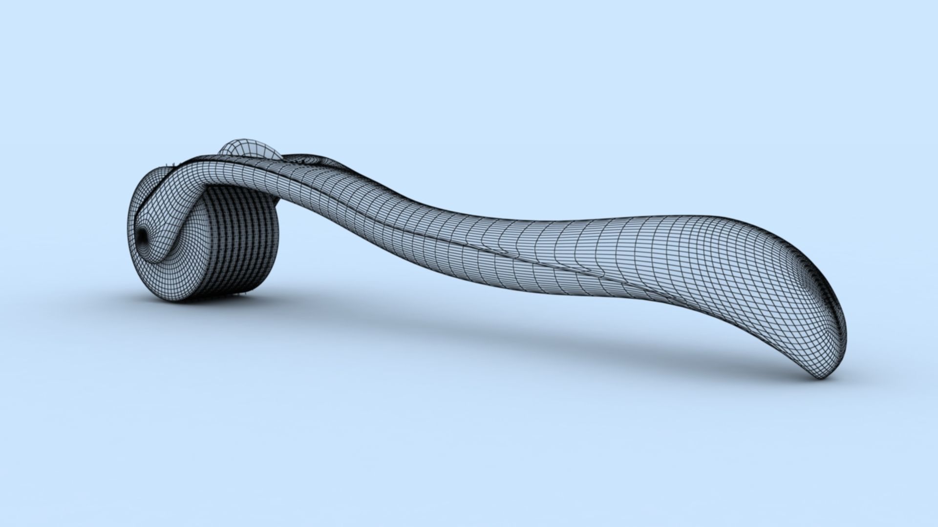 Razor 3D Model toothbrush handle 3D print model_6