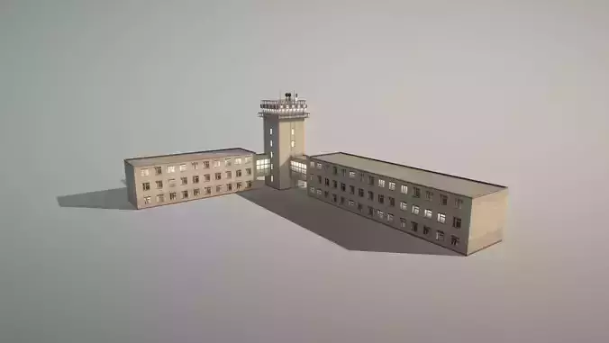 Airport Control Tower URKK KDP