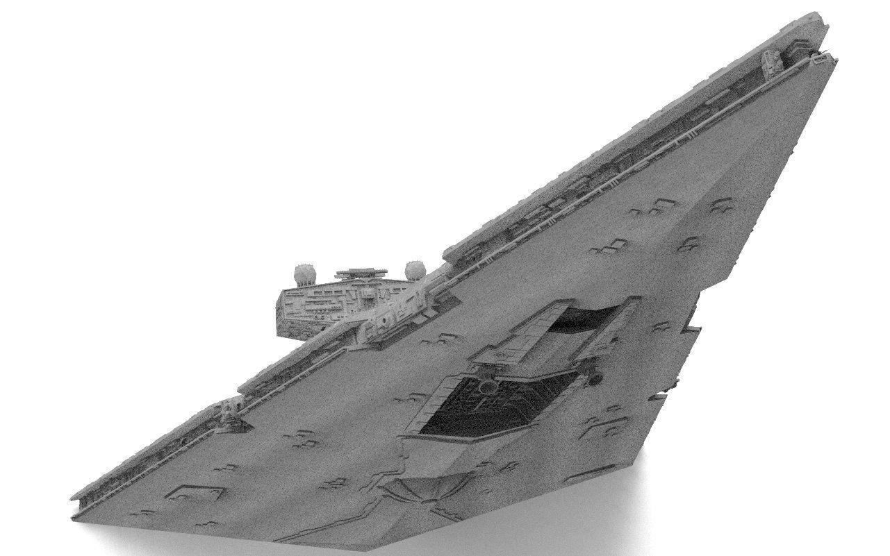 Imperial Star Destroyer I and II Star Wars - High Details Level 3D model_31
