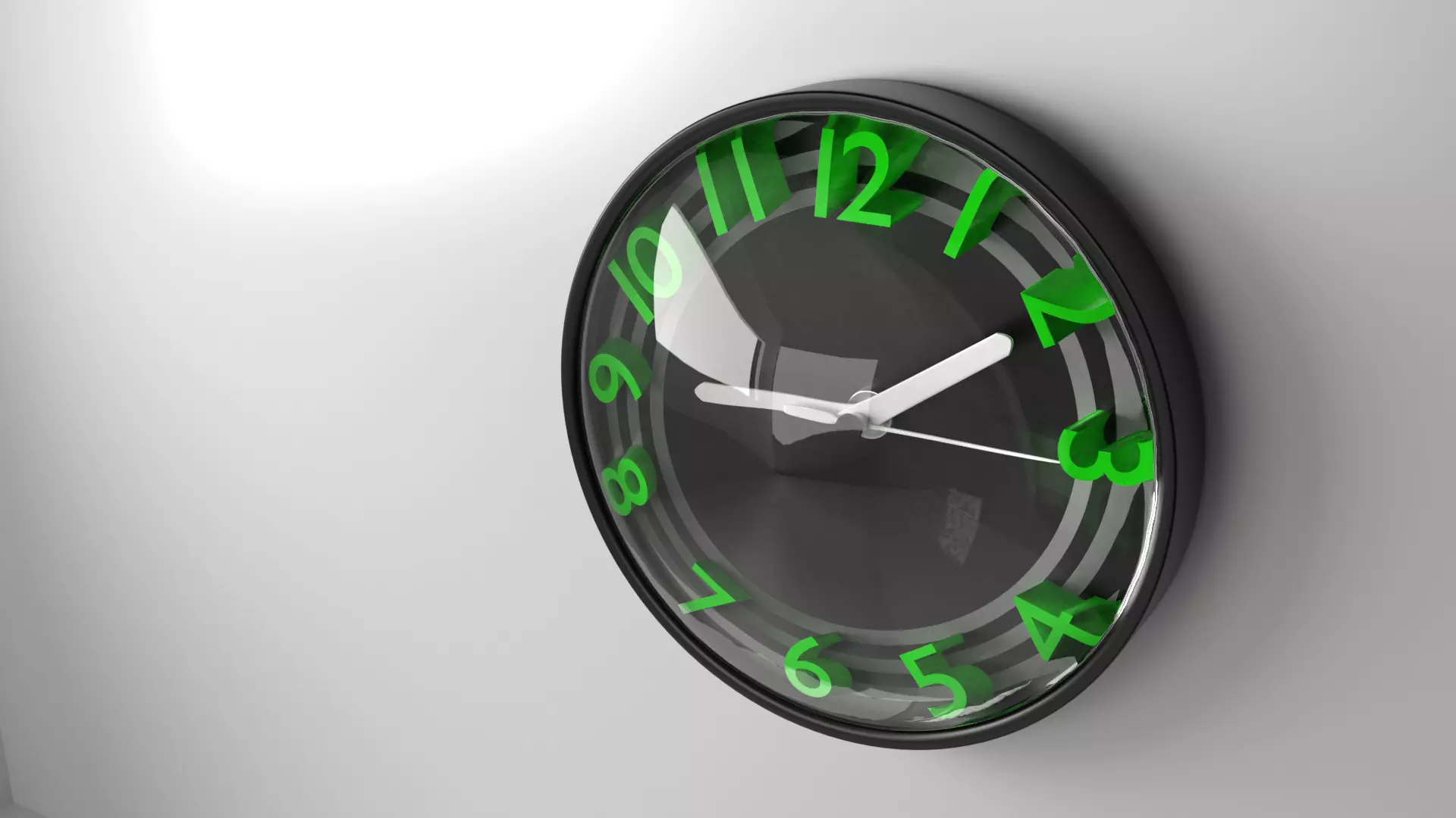 Wall Clock 3 3D model