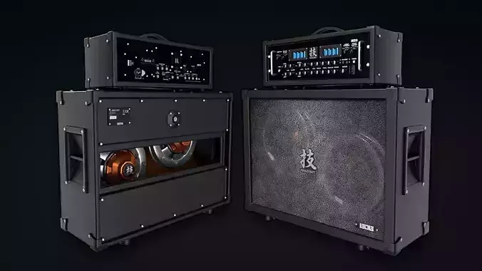 WAZA AMP HEAD and CABINET 212