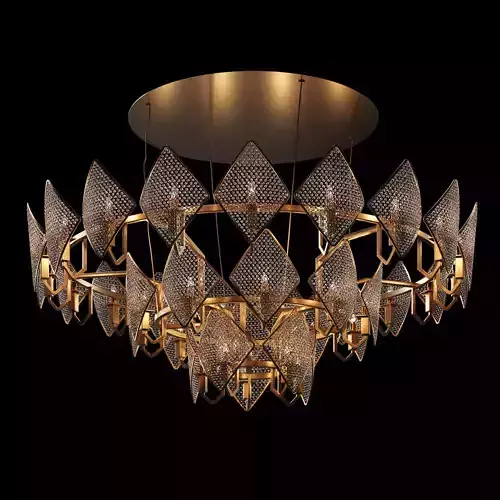 Baga chandelier model by Patrizia gargandi 3D model