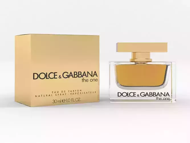 Dolce and Gabbana The One Perfume for Women 3D model