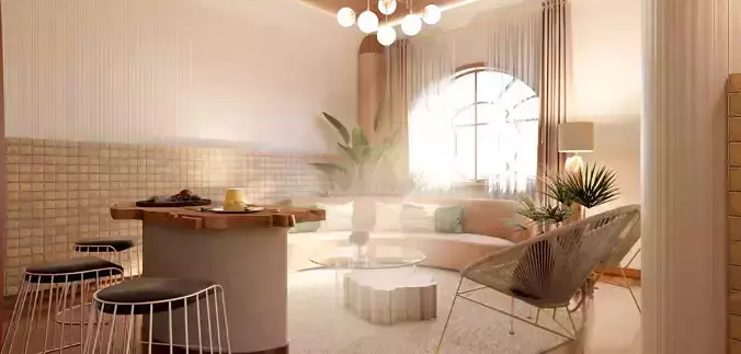 MODERN RUSTIC DESIGN SUITE BEDROOM