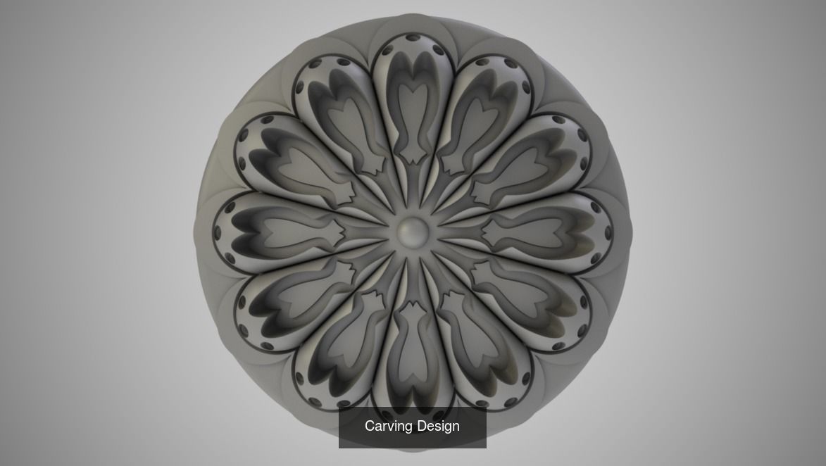 Carving Design Pack 3D Model Collection_2