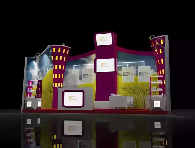 Exhibition booth 3x6