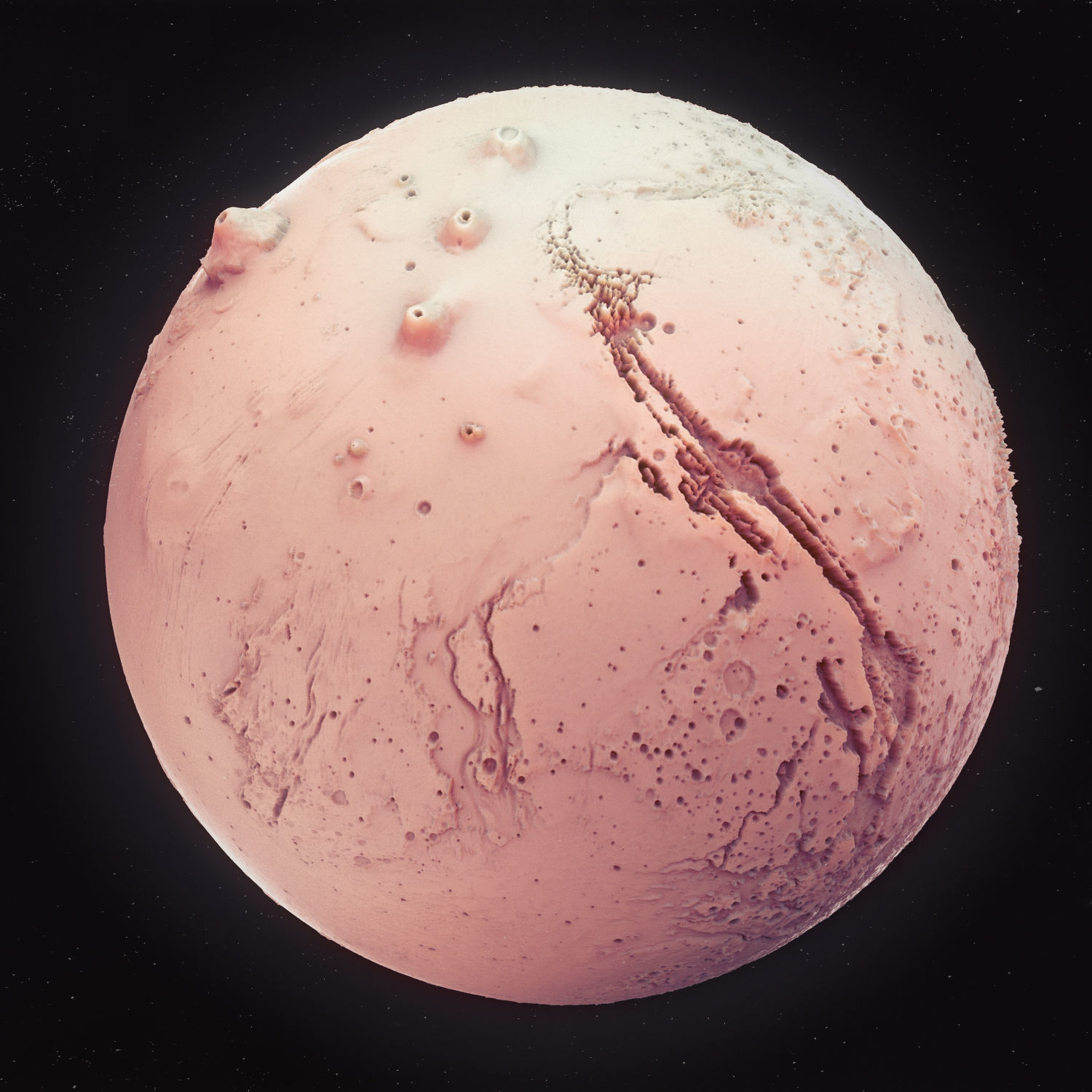 Mars High Poly 3D model_8