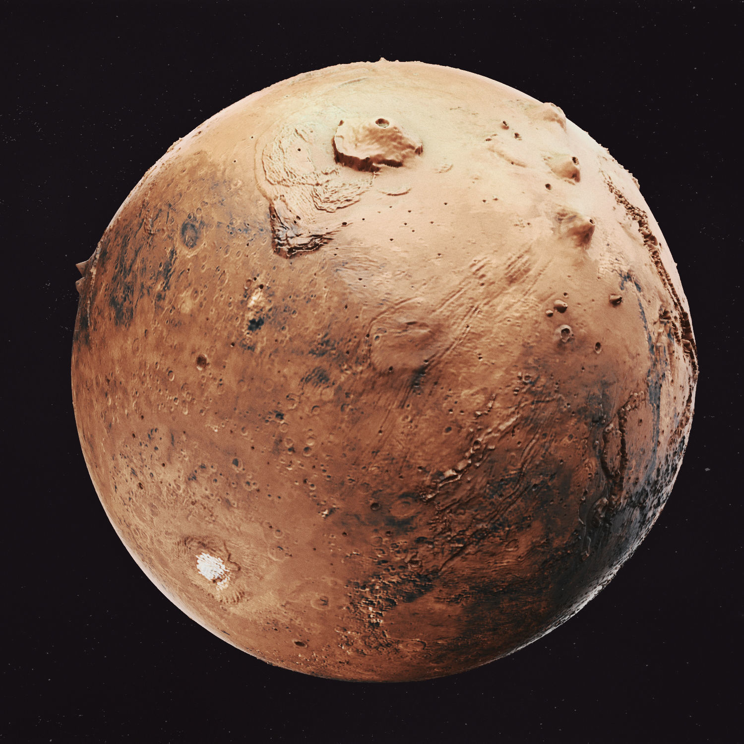 Mars High Poly 3D model_7