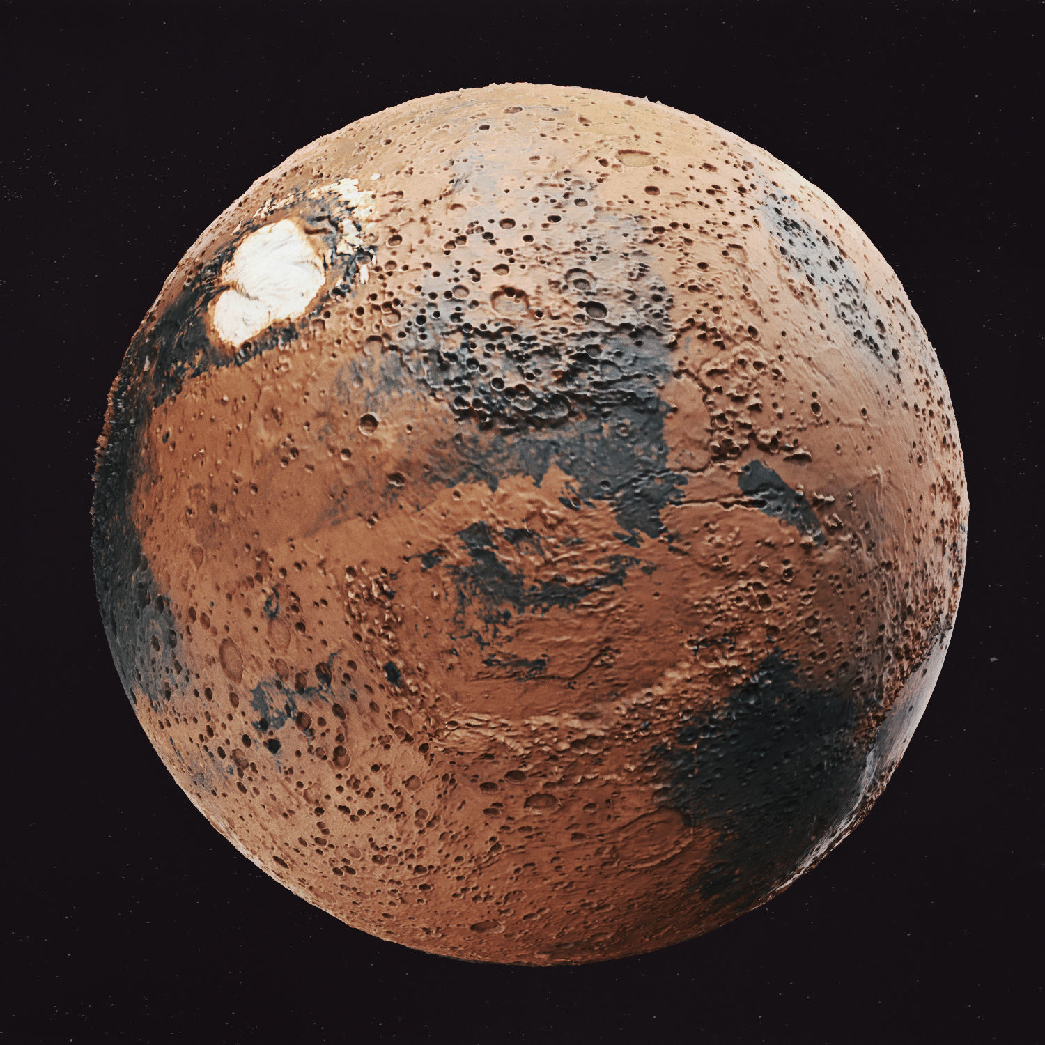 Mars High Poly 3D model_3