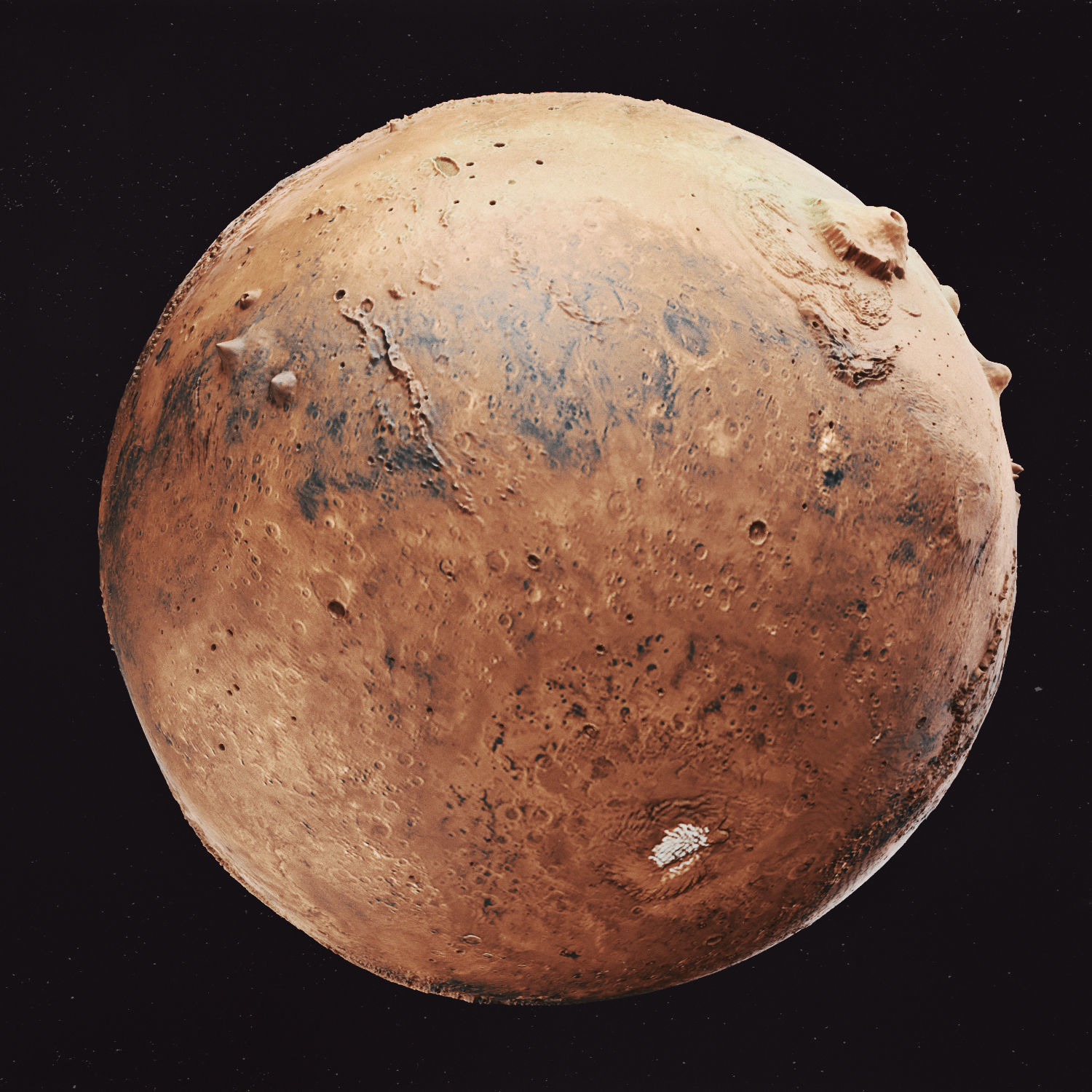 Mars High Poly 3D model_6