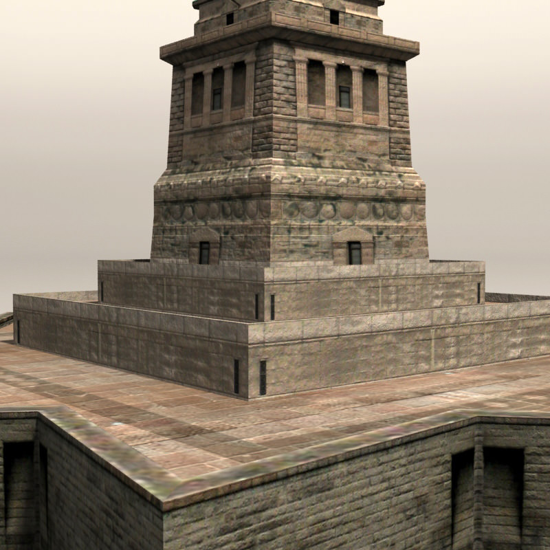 Statue of Liberty Low-poly 3D model_5