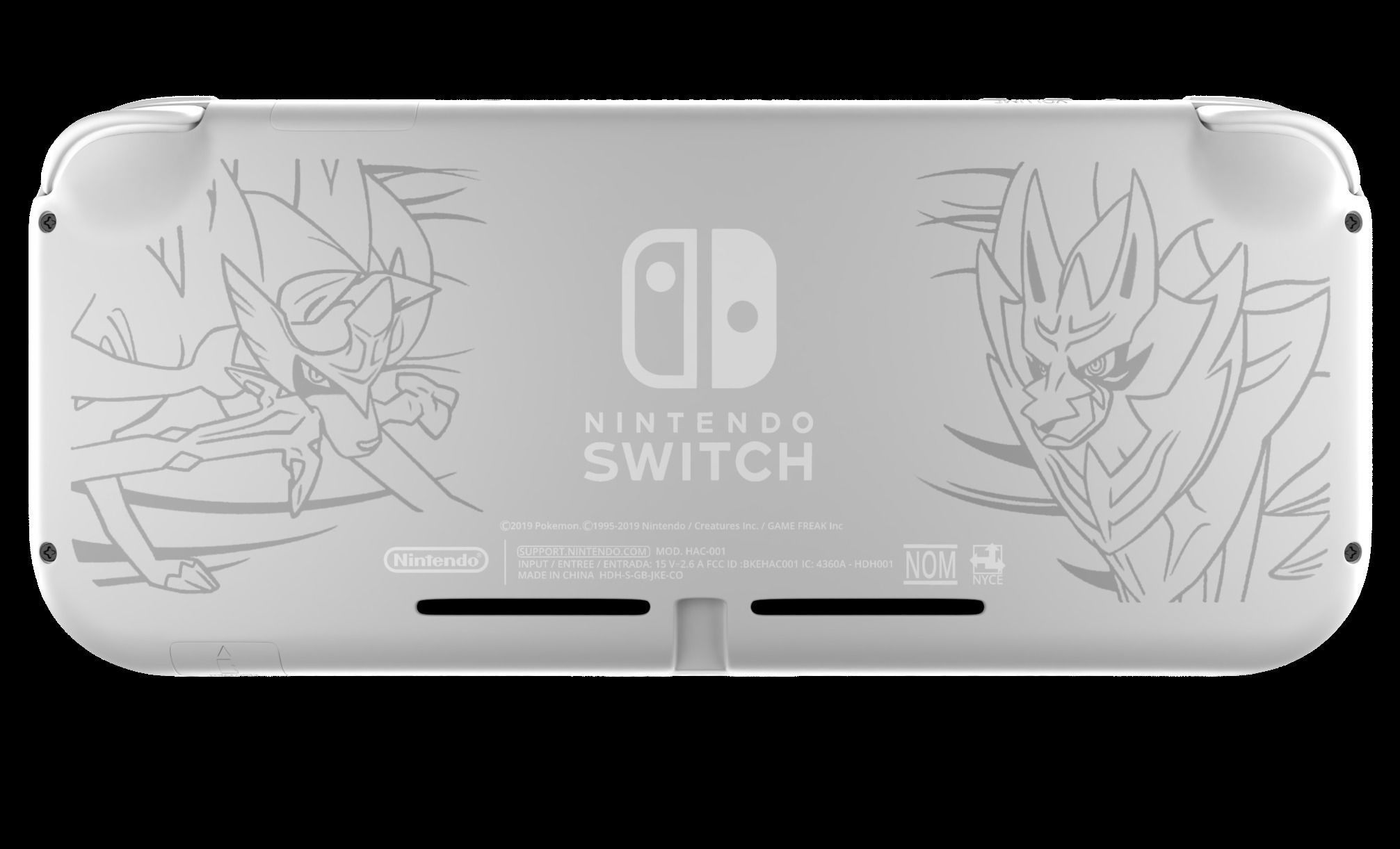 Nintendo switch lite 3D model_9