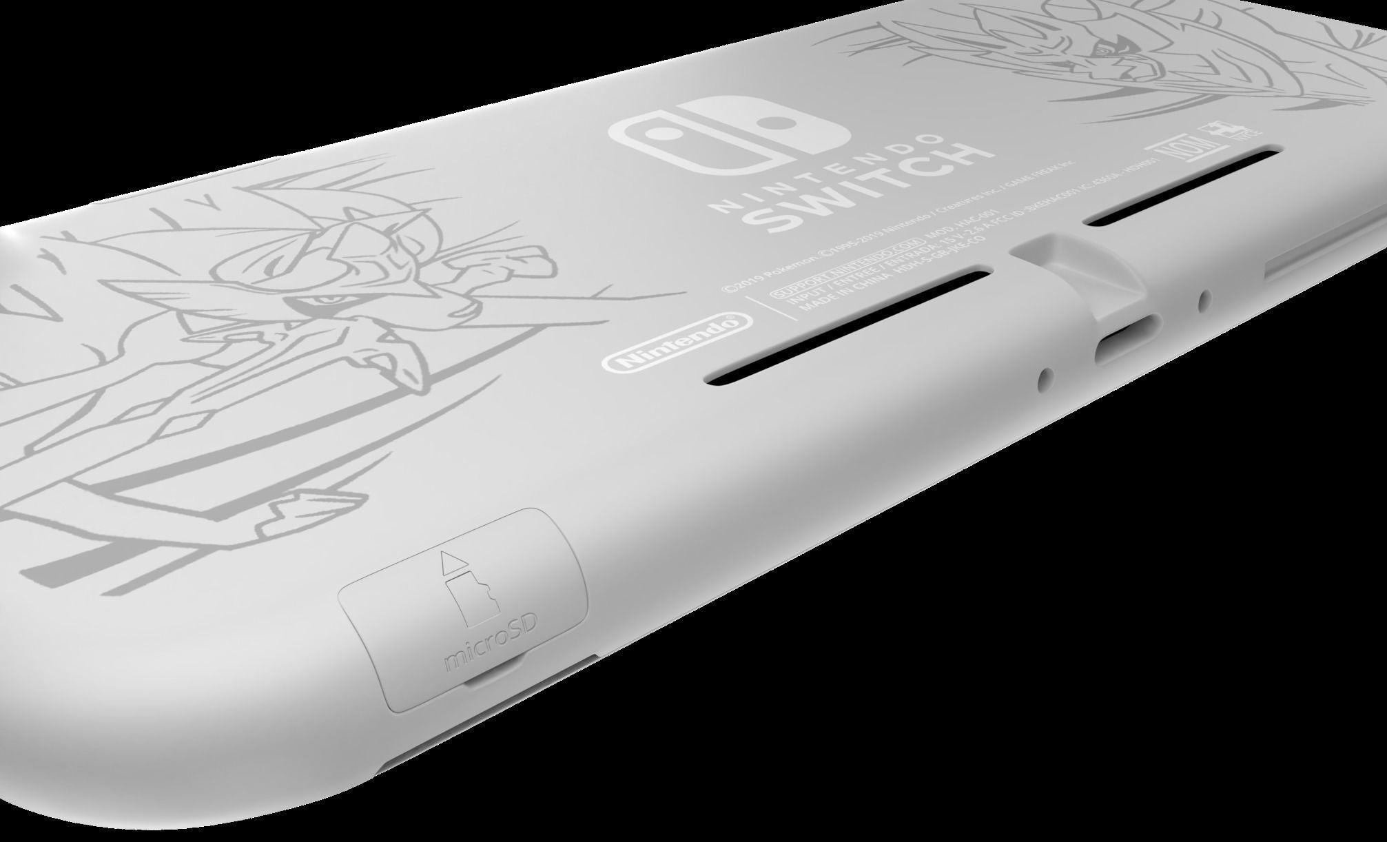 Nintendo switch lite 3D model_5