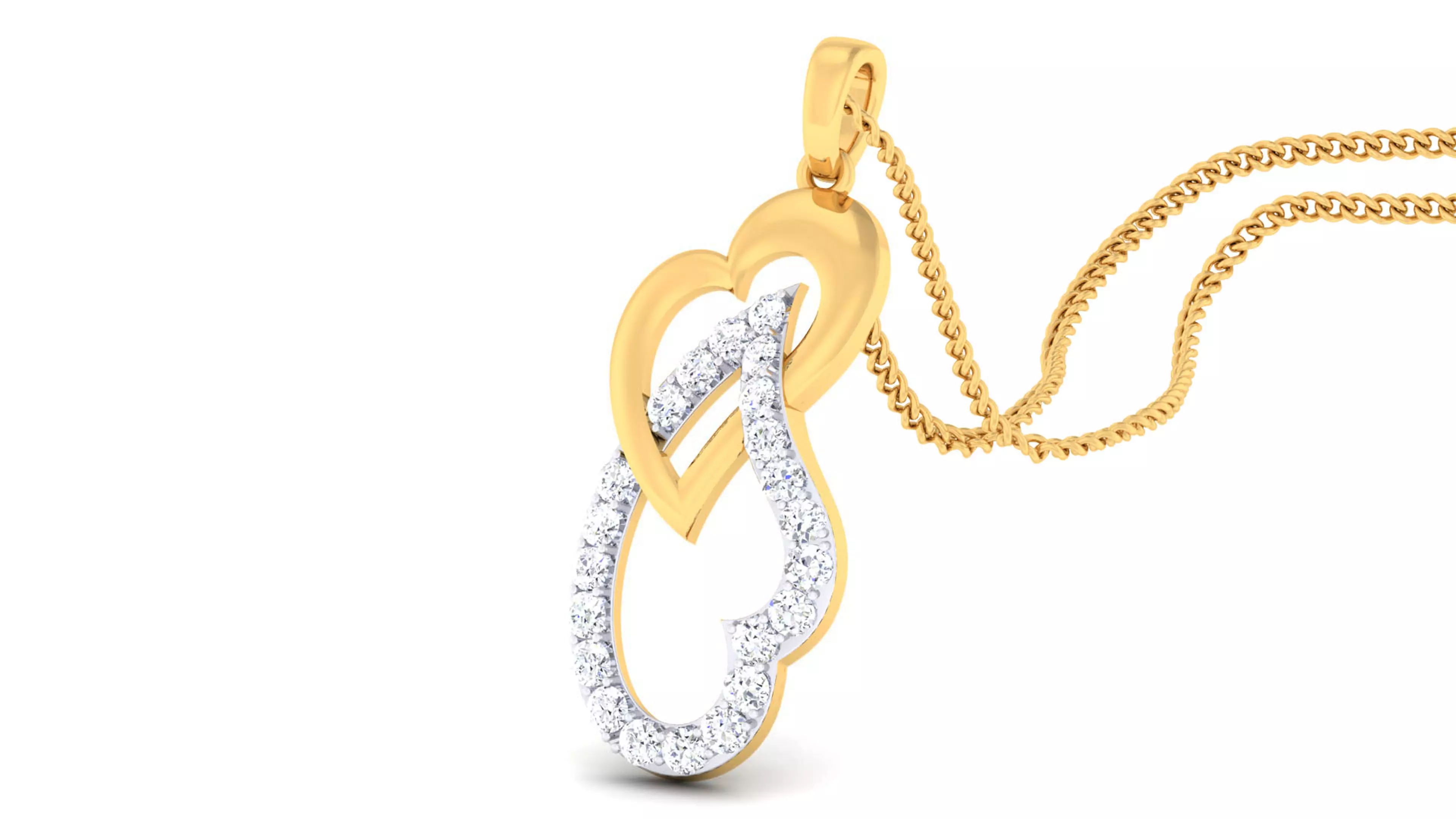 Women pendant-earrings set 3dm mgx render detail 3D print model 3D print model_0