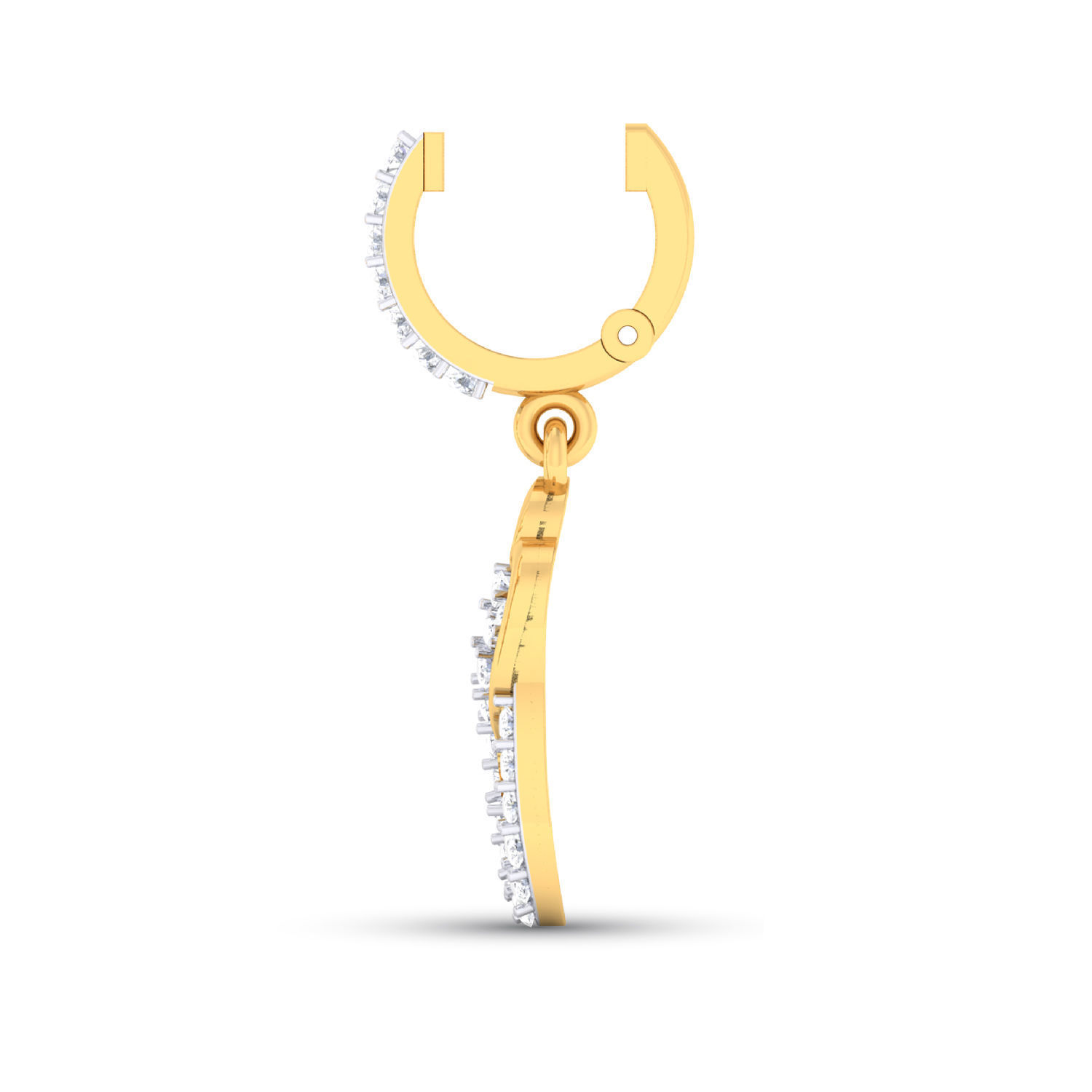 Women pendant-earrings set 3dm mgx render detail 3D print model 3D print model_1