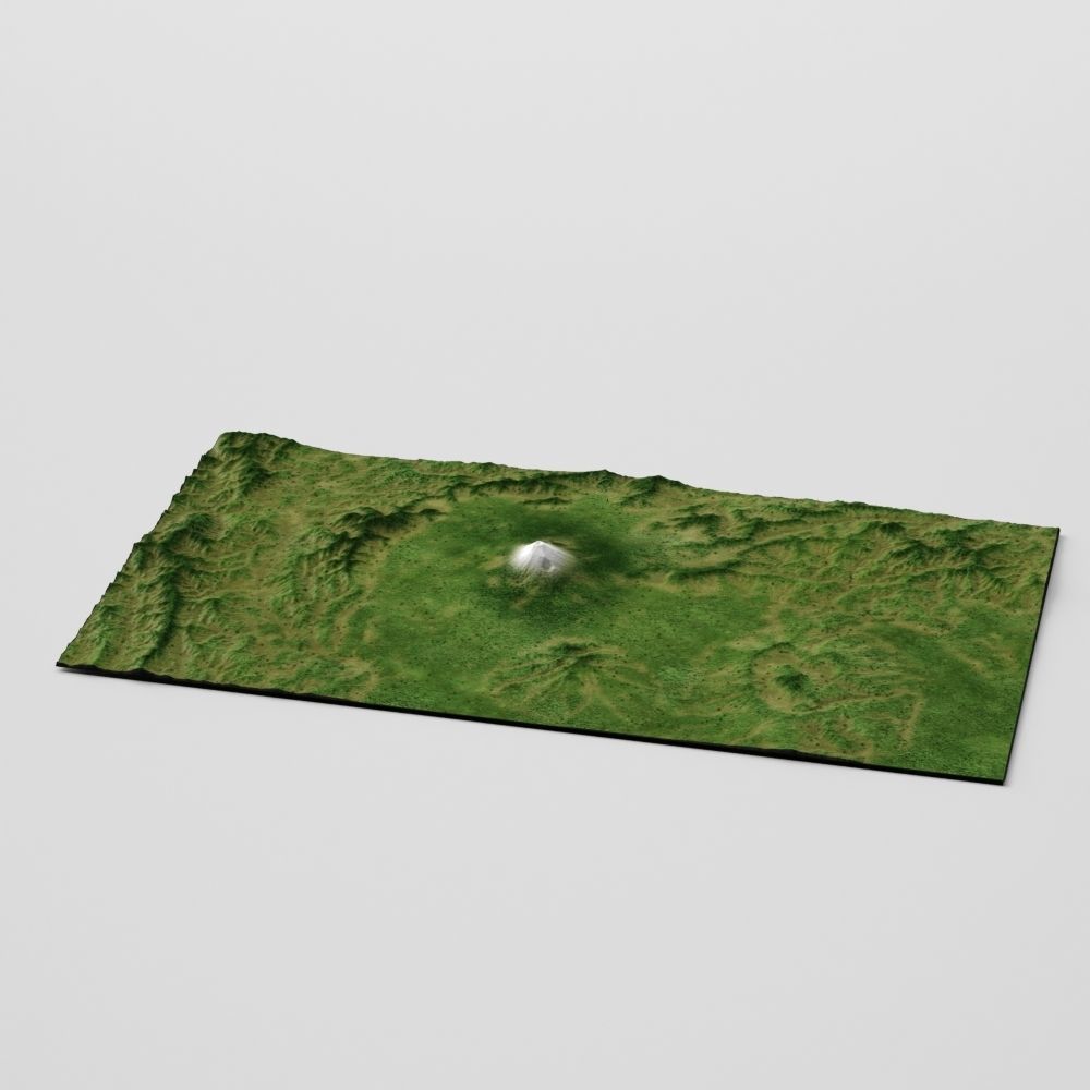 Mountain Landscape 3D model_1