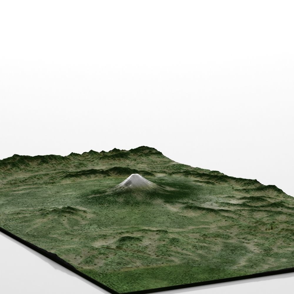 Mountain Landscape 3D model_3