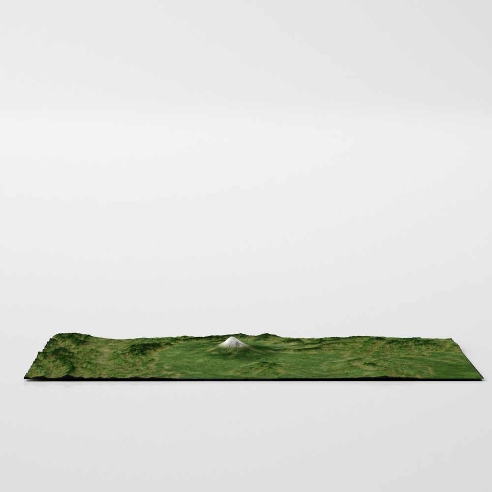 Mountain Landscape 3D model_4