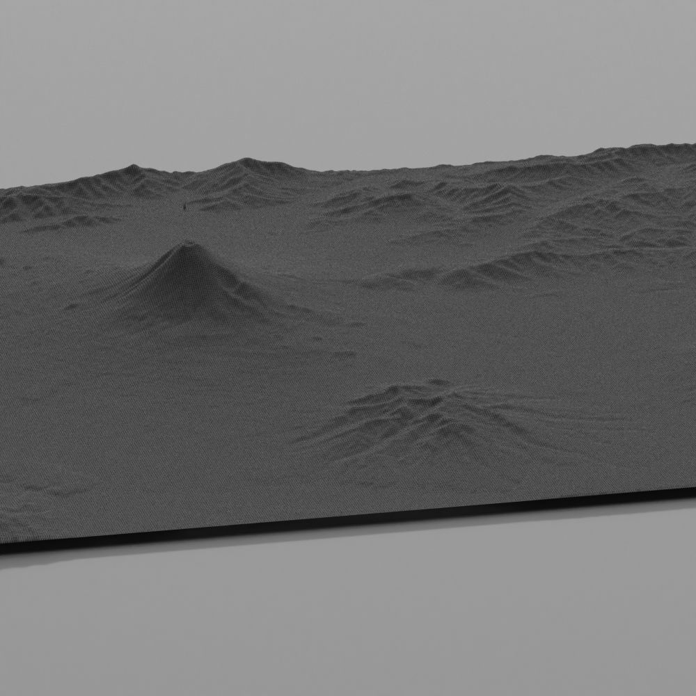 Mountain Landscape 3D model_10