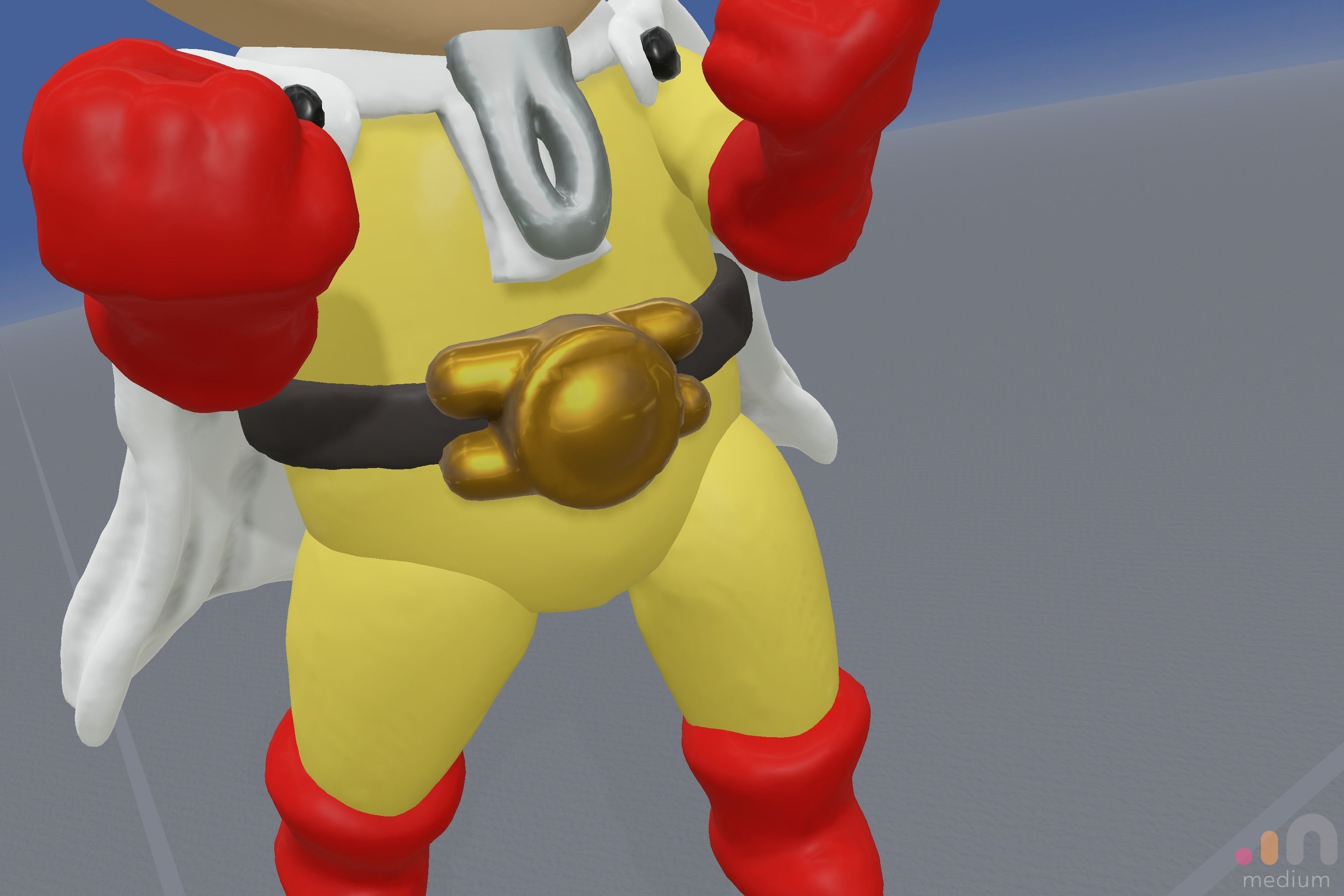 3D Model of One Punch Man Anime Character 3D model_8