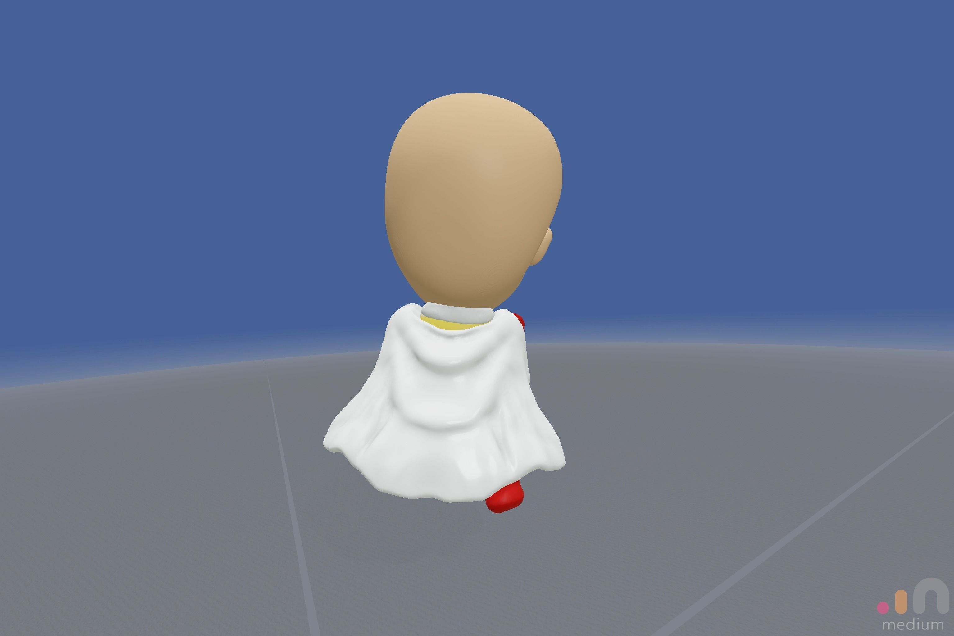 3D Model of One Punch Man Anime Character 3D model_5
