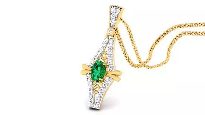 Women pendant-earrings set 3dm mgx render detail 3D print model