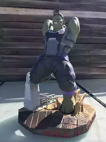 Hulk Avengers Endgame 3D print model