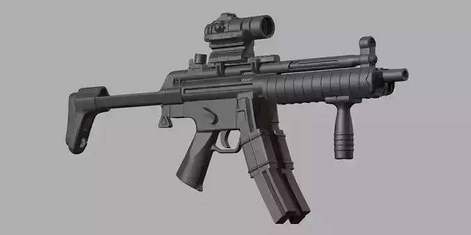 Submachine gun MP5K