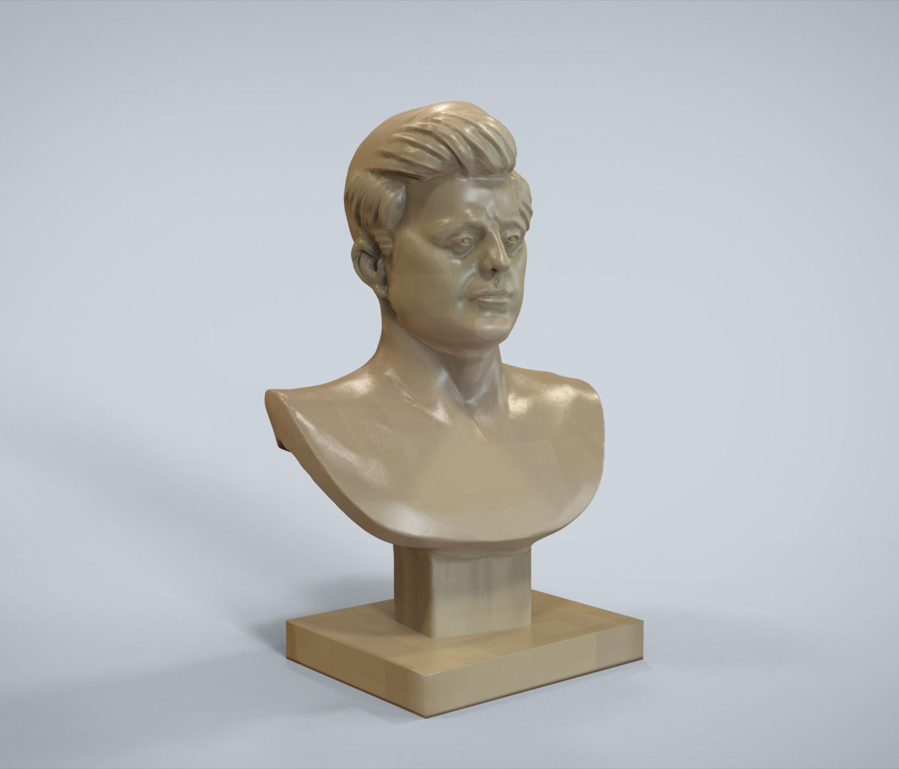 John Fitzgerald Jack Kennedy 3D print model_2