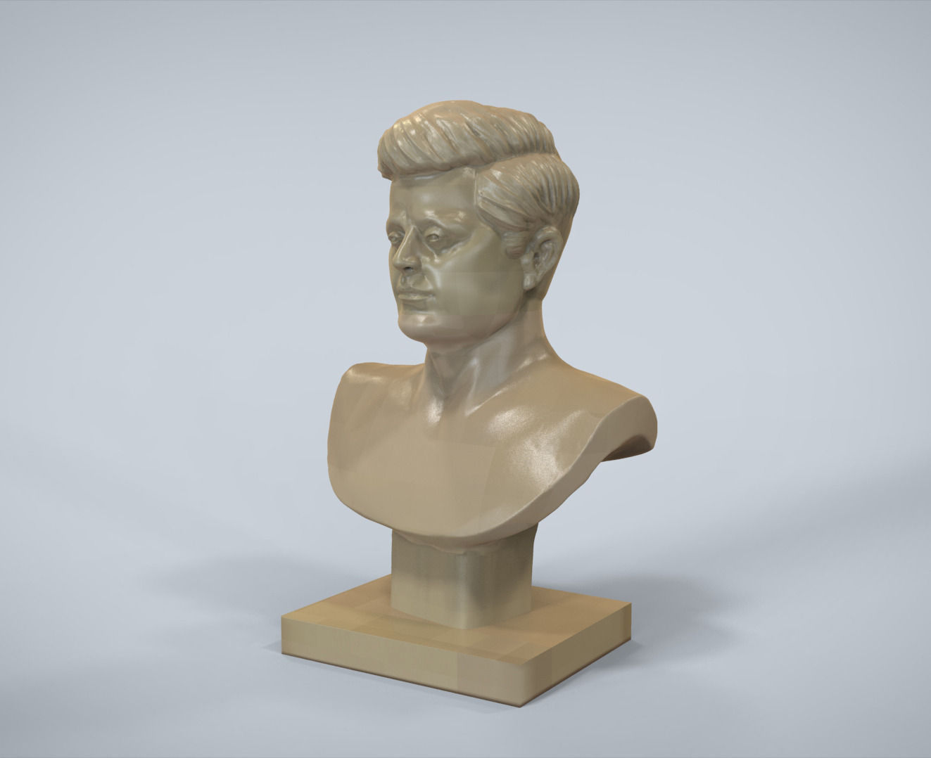 John Fitzgerald Jack Kennedy 3D print model_1