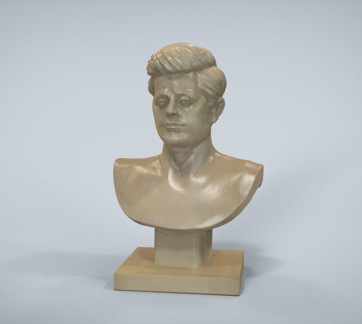 John Fitzgerald Jack Kennedy 3D print model_3