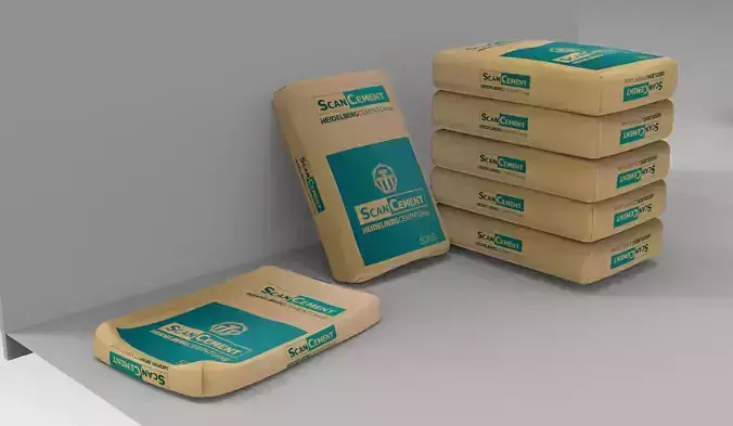 CEMENT BAG Free 3D model