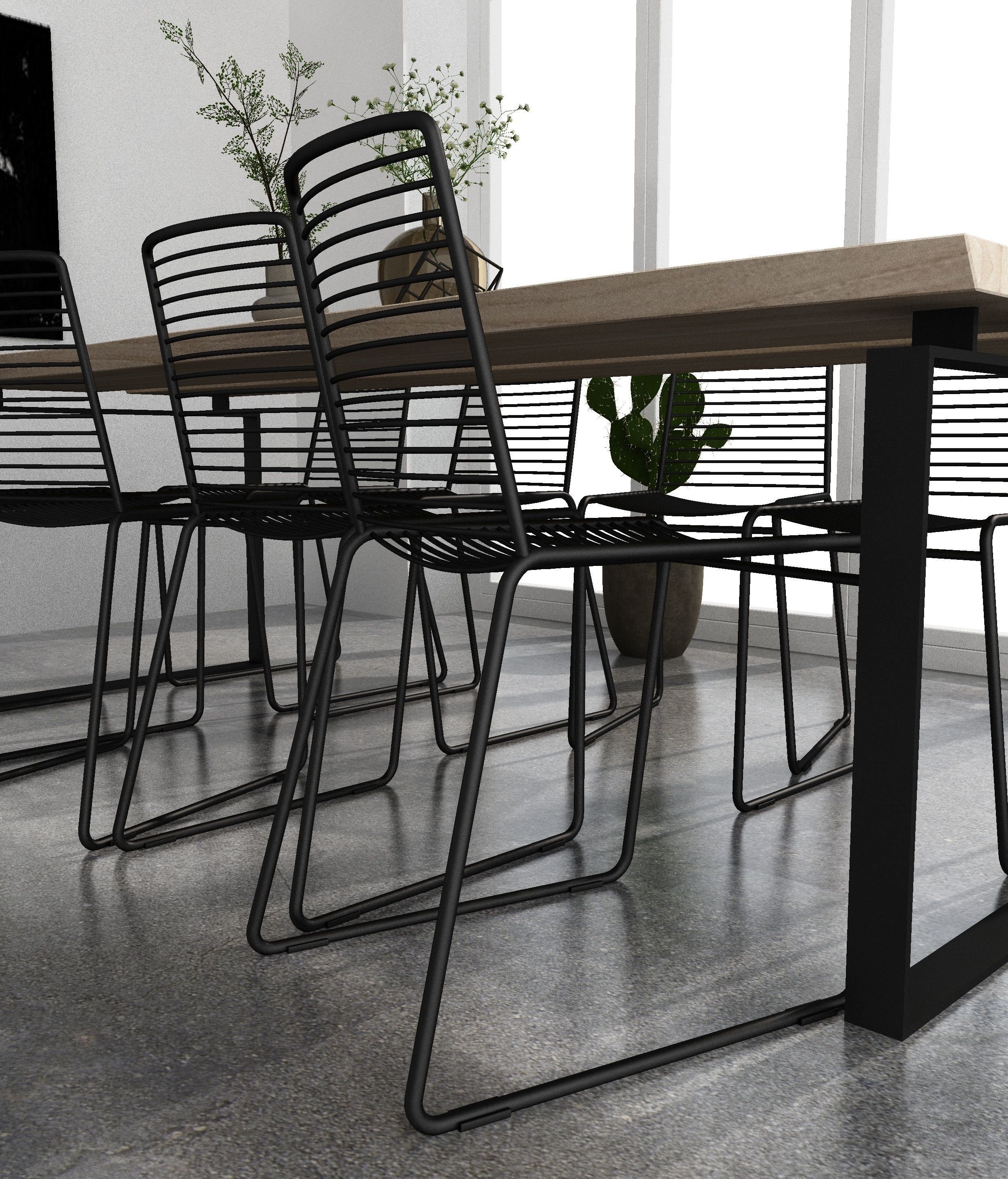 Dining Table 3D model_1