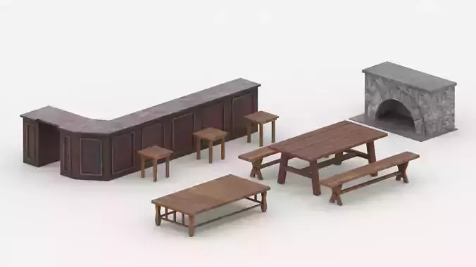 Small pack of tavern furnichure