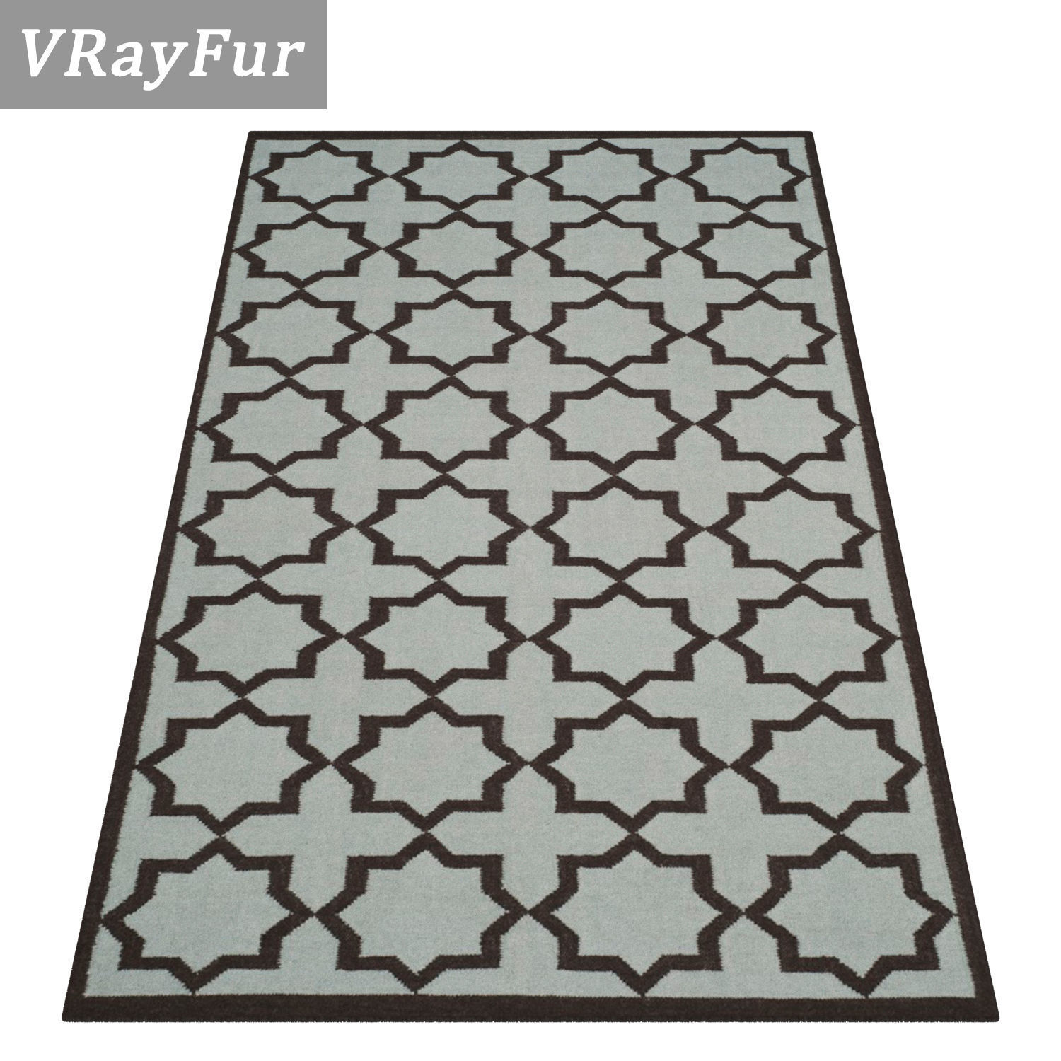 Rug Set 116 3D model_2
