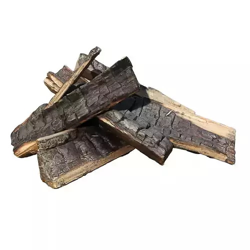  Firewood Scan  Low-poly 3D model