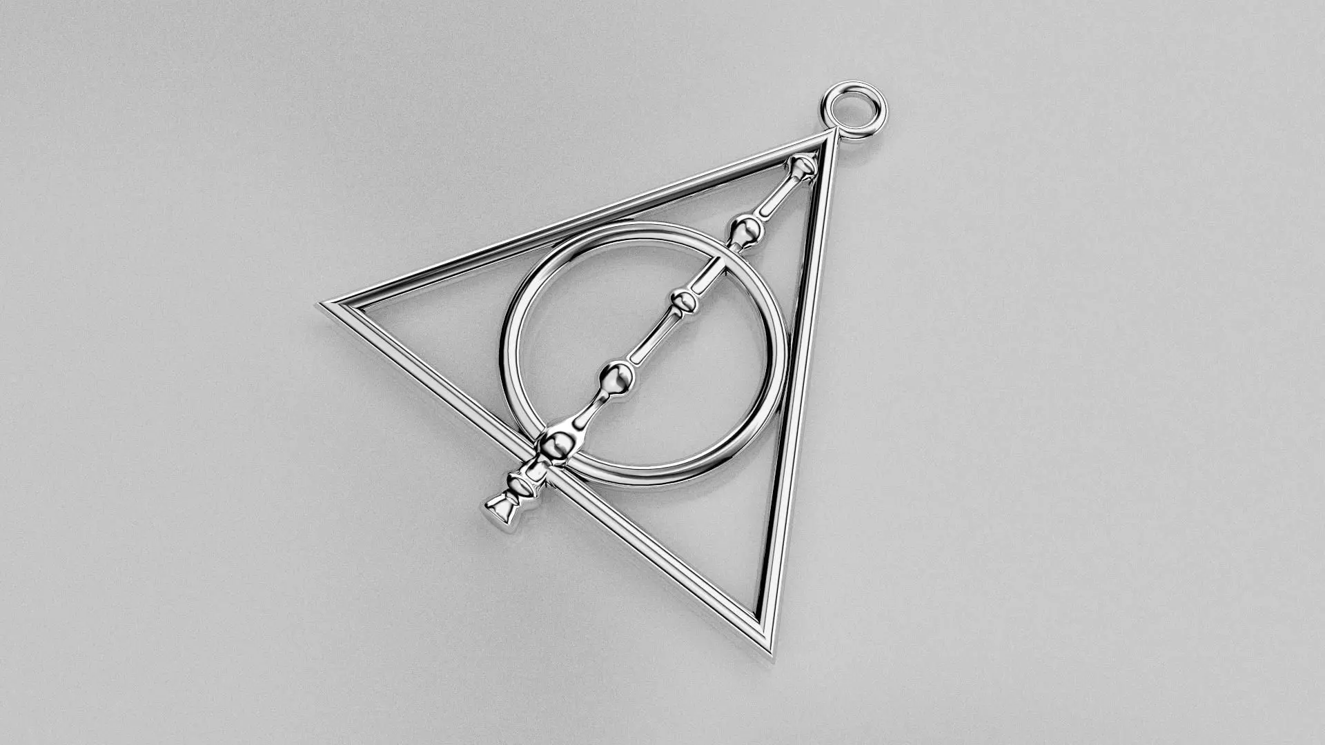 Deathly hallows 3D print model_0