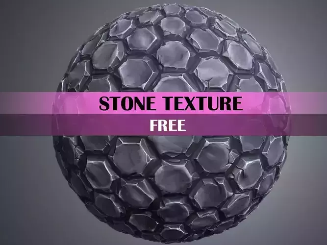 Stylized Stone Tile Texture free  Texture