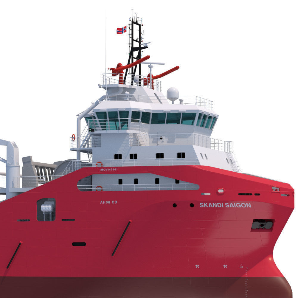 75 m AHTS Supply Vessel Skandi Saigon 3D model_13