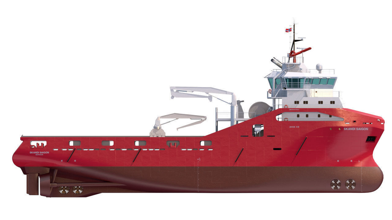 75 m AHTS Supply Vessel Skandi Saigon 3D model_5