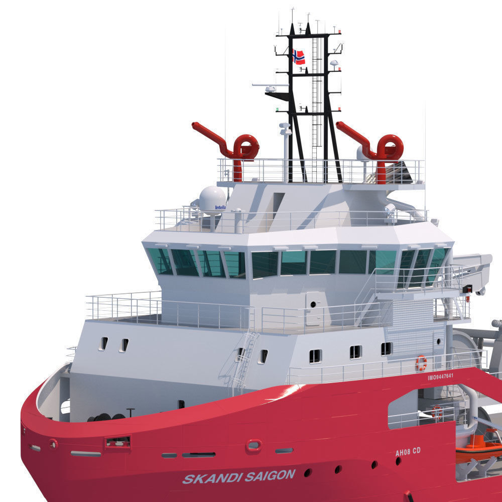 75 m AHTS Supply Vessel Skandi Saigon 3D model_8