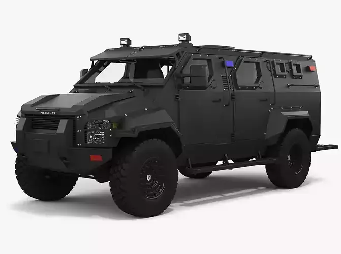 SWAT Truck Pit-Bull VX 3D model