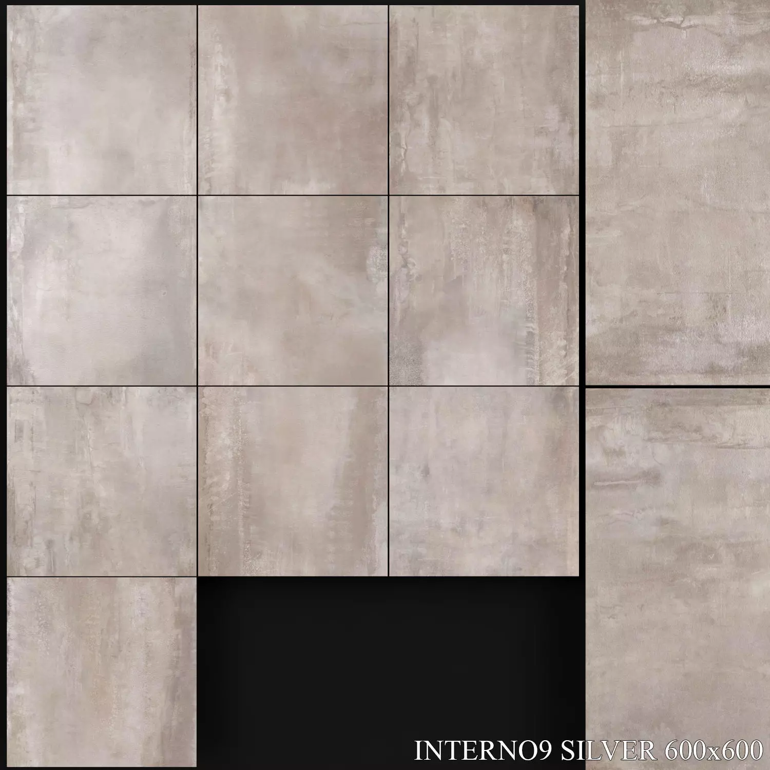 ABK Interno9 Silver 600x600 3D model_0